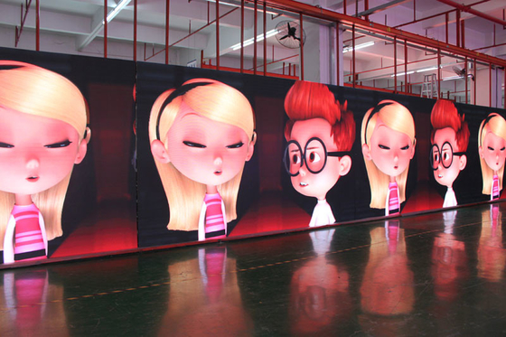 P3.91mm Indoor Rental Led Display High Definition Flatness