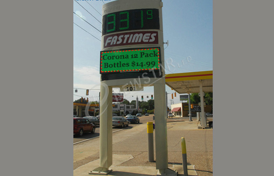 P20 Wall Mounted Front Service LED Display Outdoor For Advertising