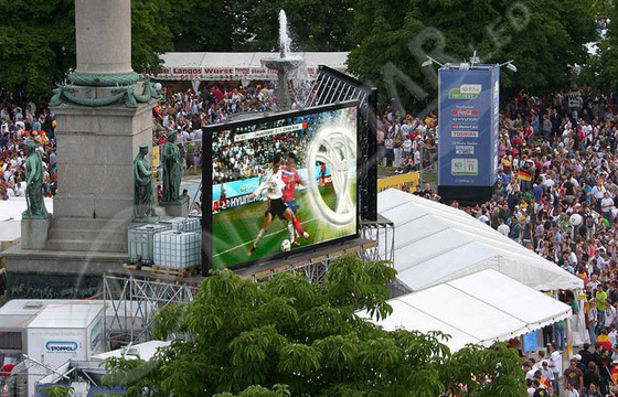 IP65 P6 Outdoor LED Signs Panel For Trade Show , 6000 cd/m2